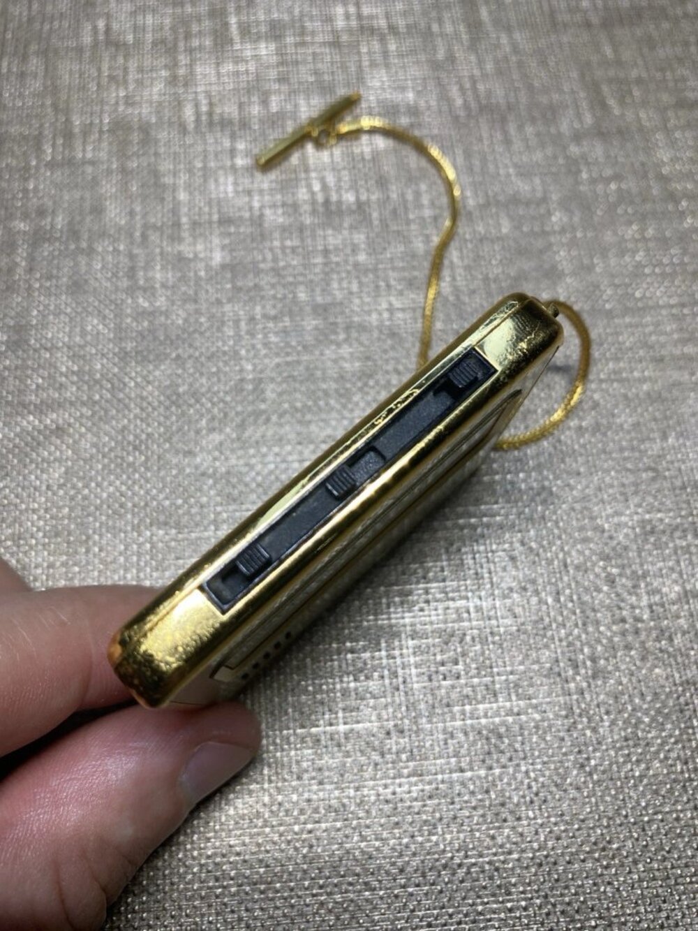 Vintage Seiko Quartz 7412-803C Digital Pocket Watch Alarm Light WORKING 1979 Jap - Picture 5 of 11